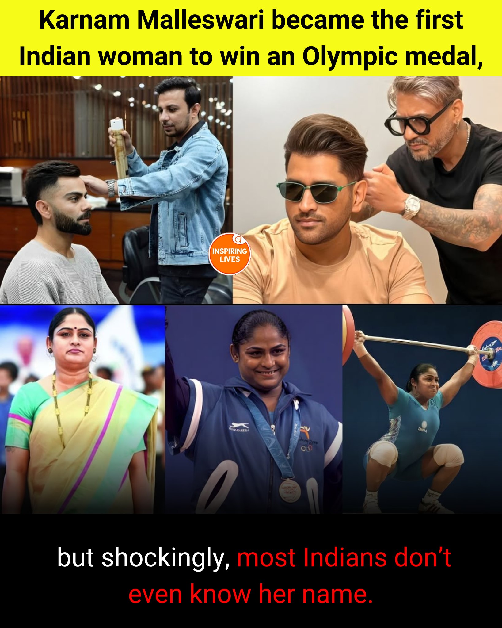 Inspiring - When Karnam Malleswari won an Olympic medal in 2000, she ...