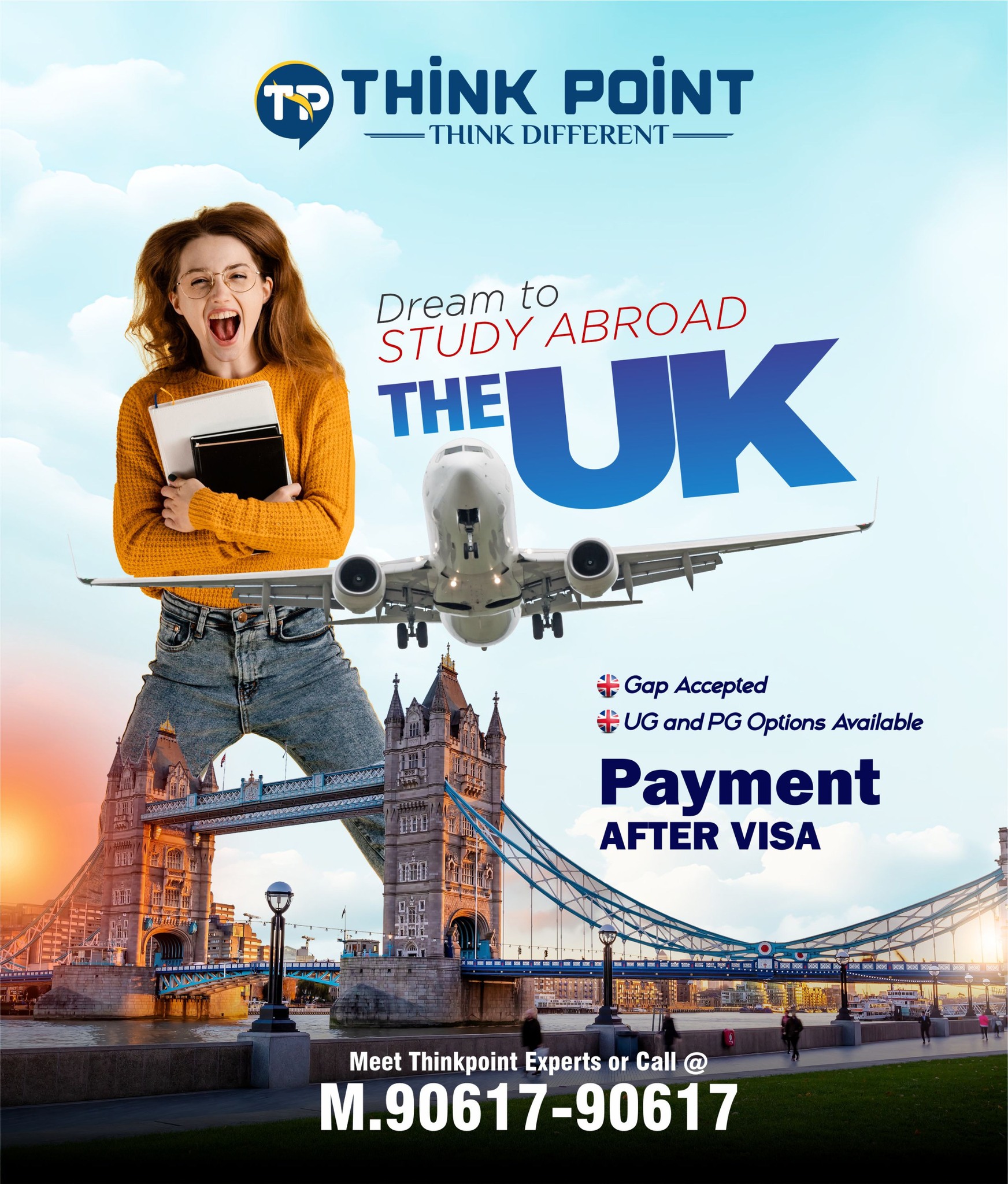 Thinkpoint - Dream to Study Abroad in the UK? 🇬🇧 Your future starts ...