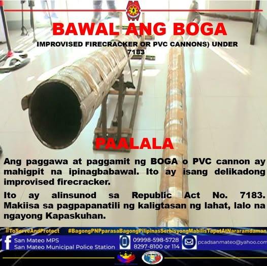 𝐁𝐀𝐖𝐀𝐋 𝐀𝐍𝐆... - San Mateo Municipal Police Station Rizal PPO | Facebook