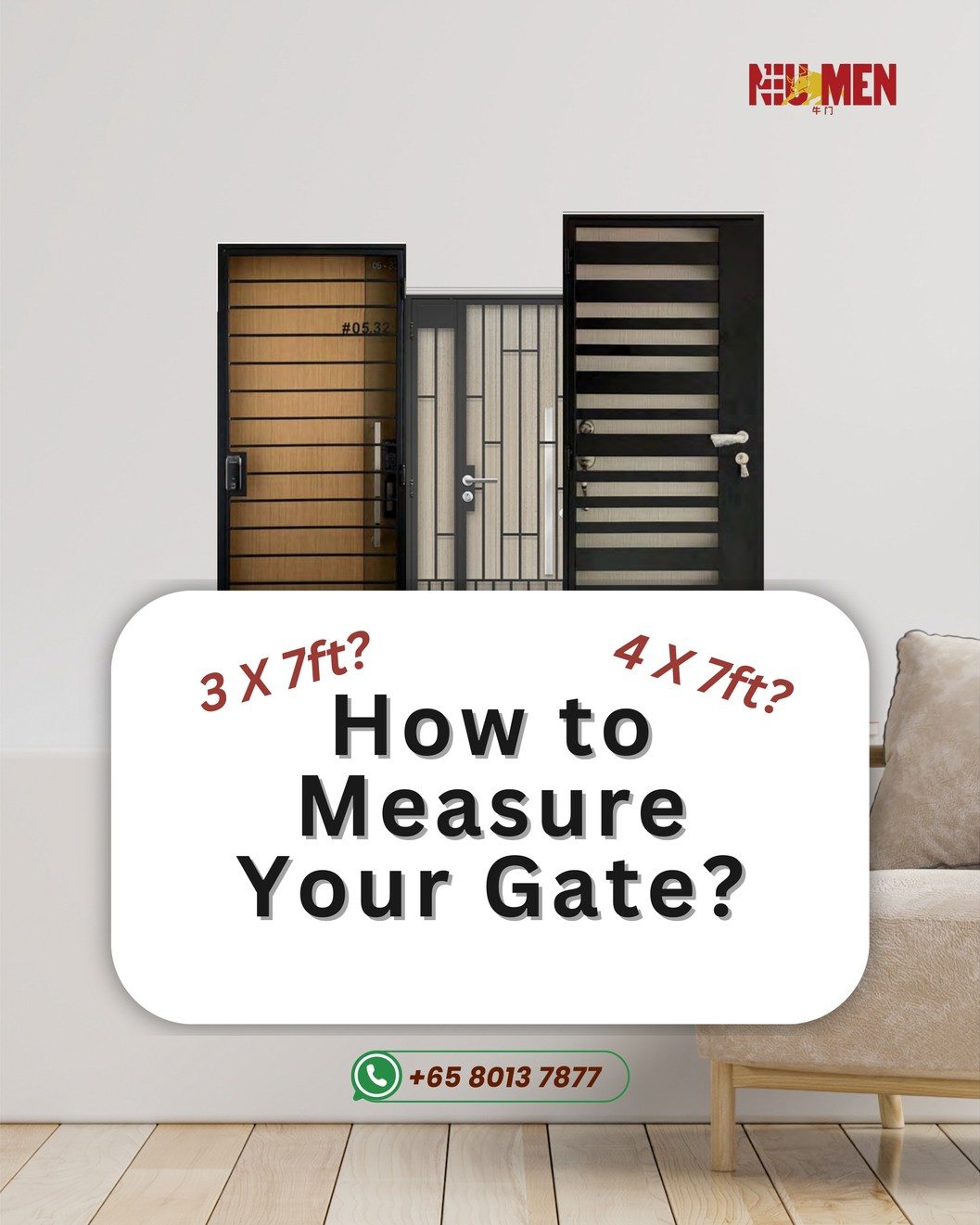 Niu Men Door - 🚪 Confused About Gate Sizes? Let’s Make It Simple! 📏 ...