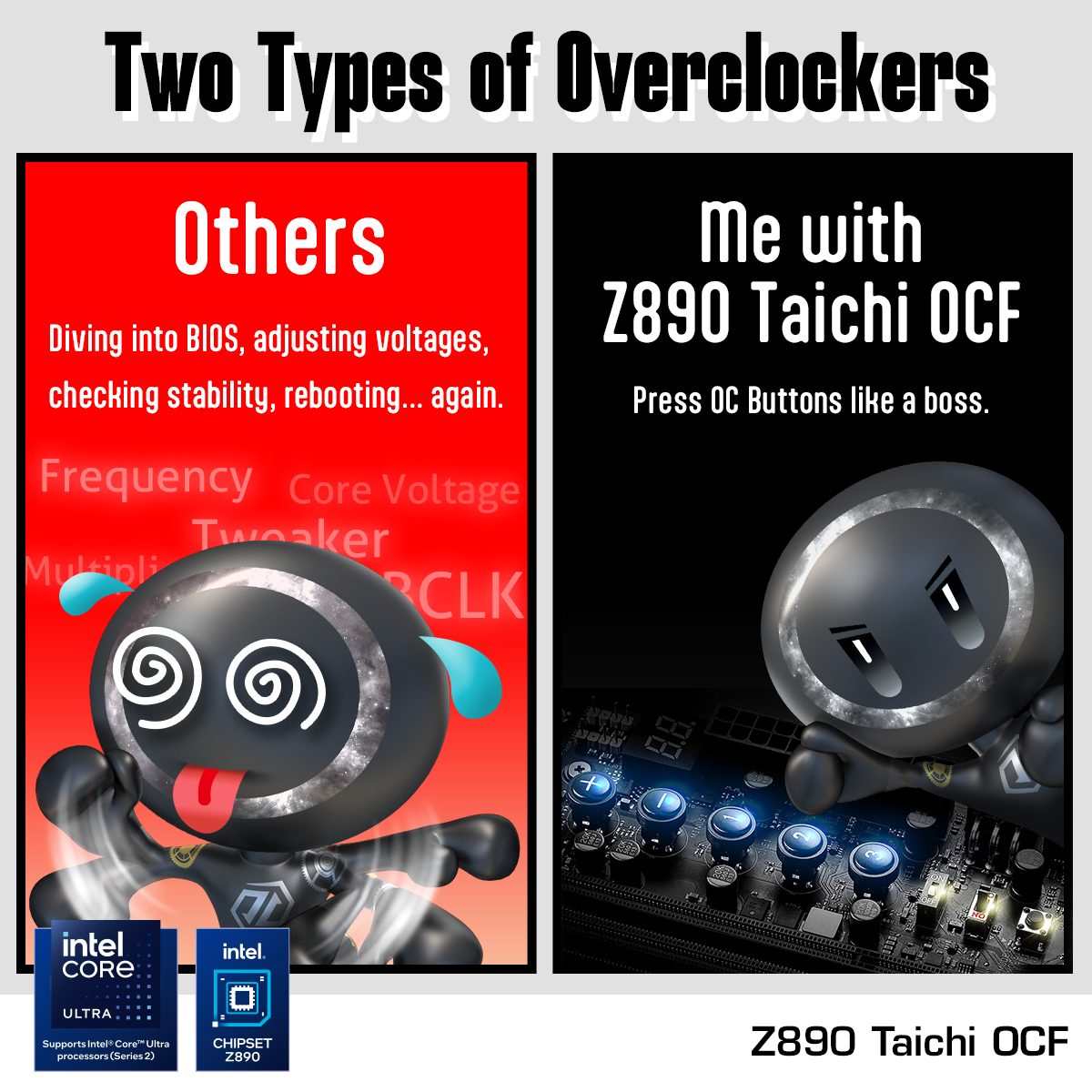 ASRock - BIOS overclocking? That’s cute. I’ve got buttons.... | Facebook