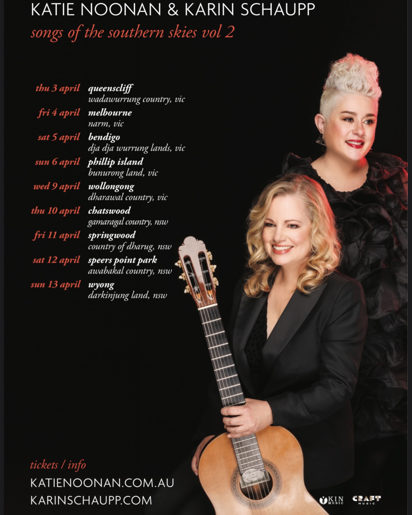 Katie Noonan - @karinschaupp and I can’t wait to share...