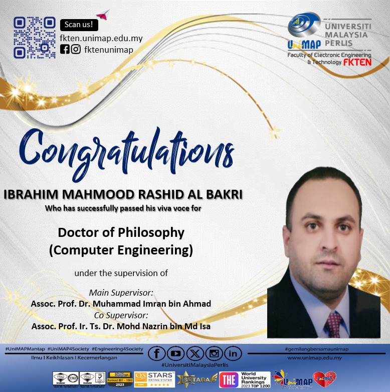 Fakulti - Our heartiest congratulations to IBRAHIM MAHMOOD RASHID AL ...