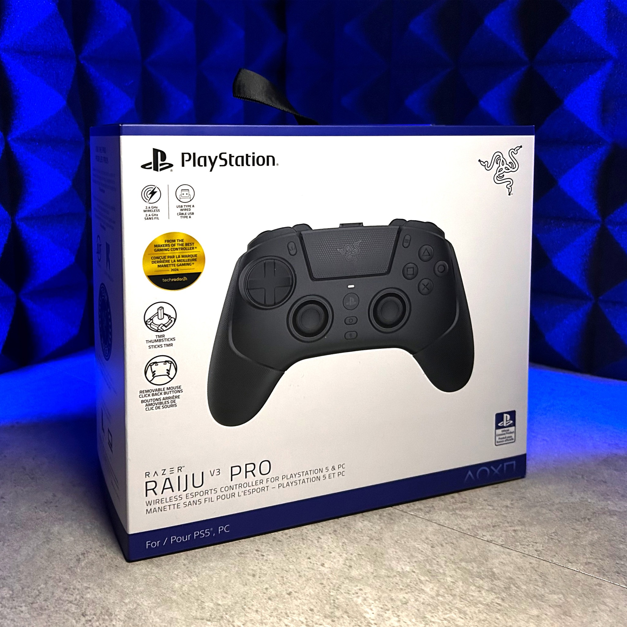 ? RAZER RAIJU V3 PRO WIRELESS CONTROLLER Officially Licensed for 