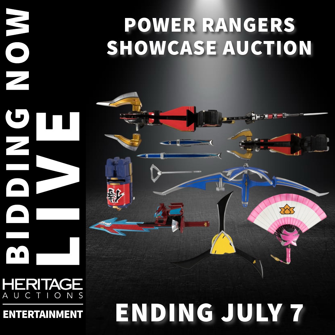 Heritage - Go Go Power Rangers! ⚡️ Our Power Rangers Showcase Auction ...