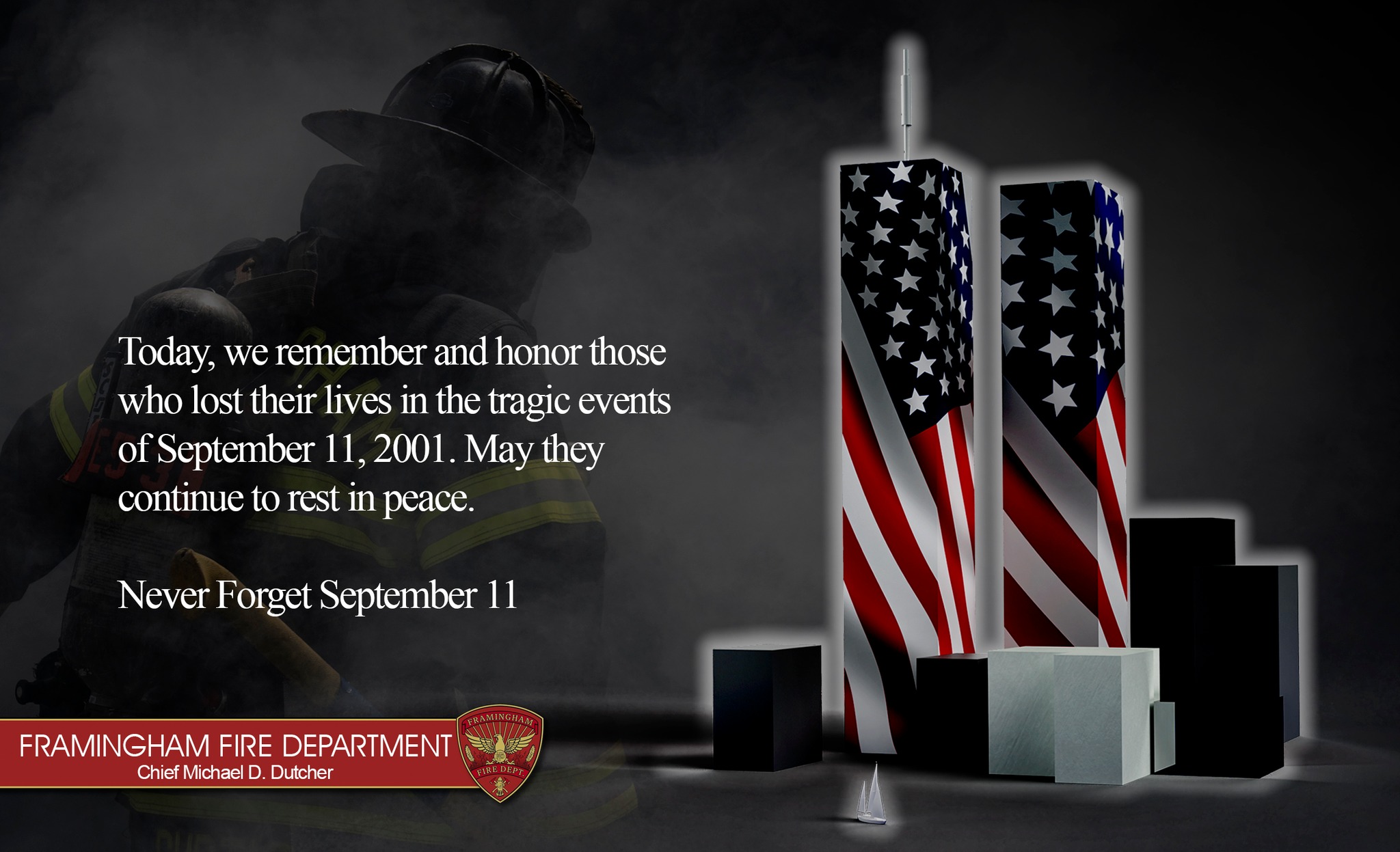 Framingham - Today, we remember and honor those who lost their lives in ...
