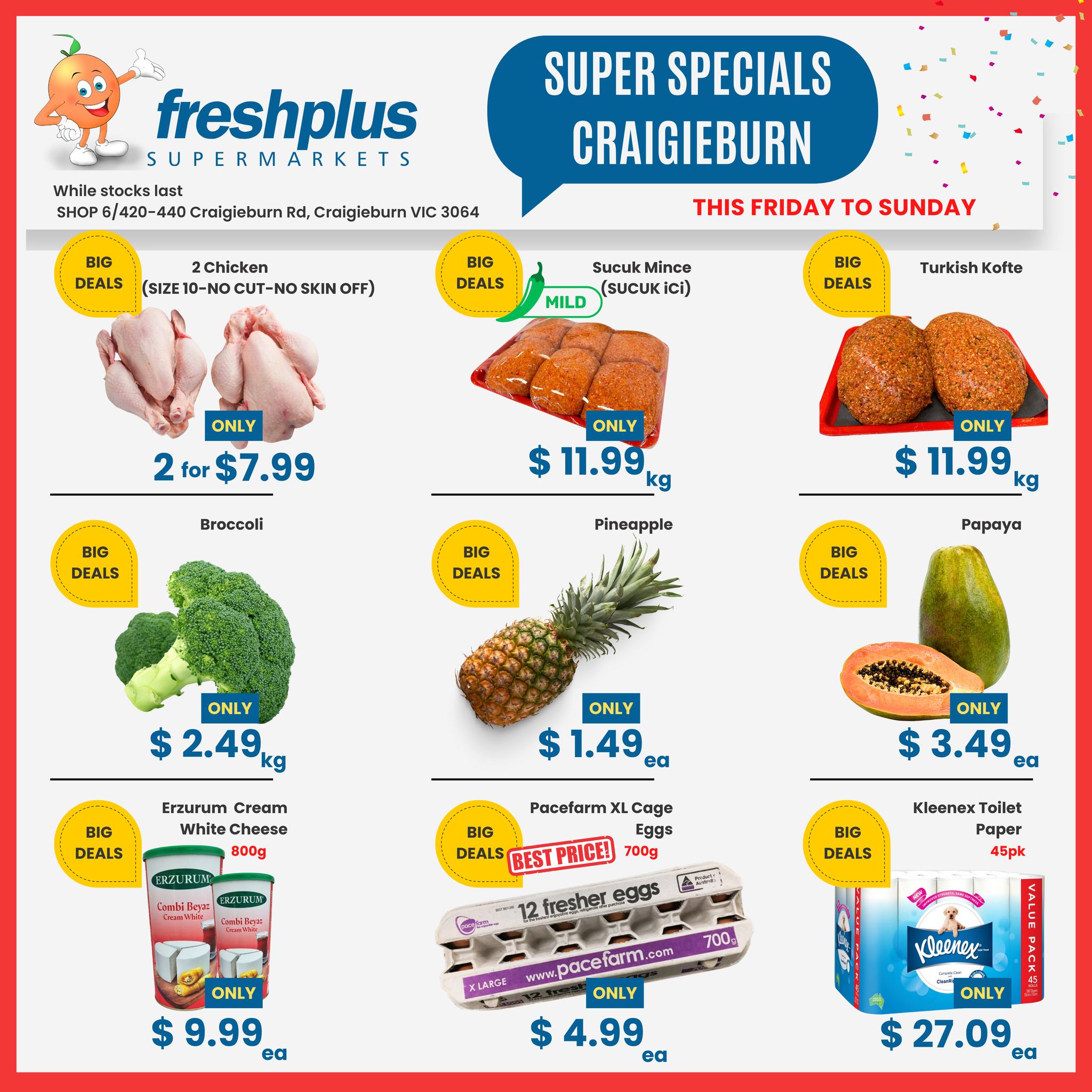 Freshplus - 🌟🎉 Freshplus Craigieburn Weekend Sale Alert! 🎉🌟 Get ready ...