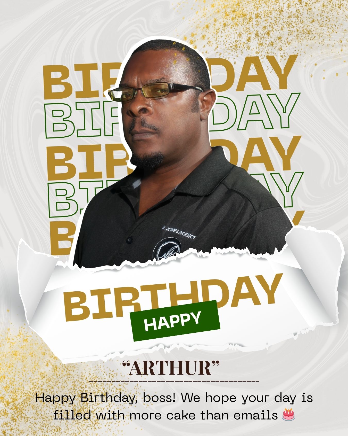 The N - Today we get to celebrate not just our boss, but someone who ...