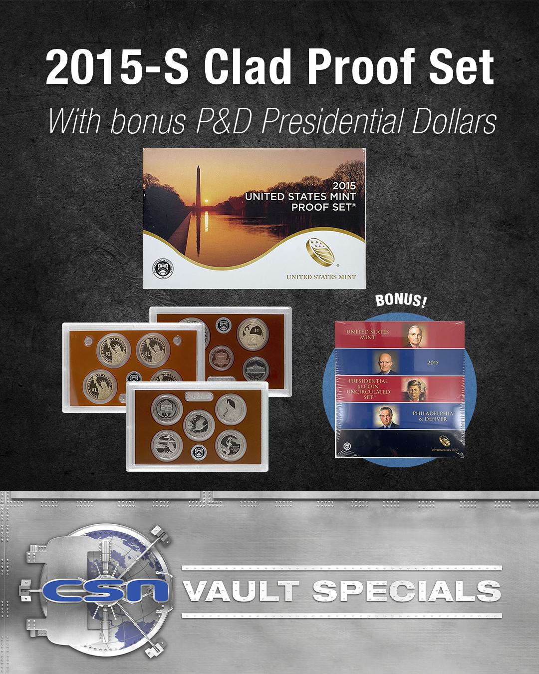 2025 U.S. Mint Clad Proof Sets are here! Each has 10 stunning, low