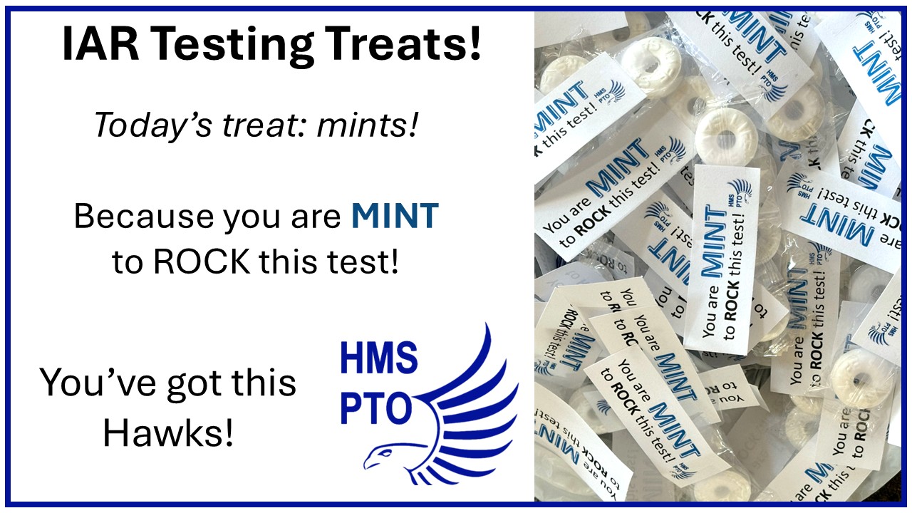 Heineman - HMS PTO Heineman Middle School continues to spoil us and the ...