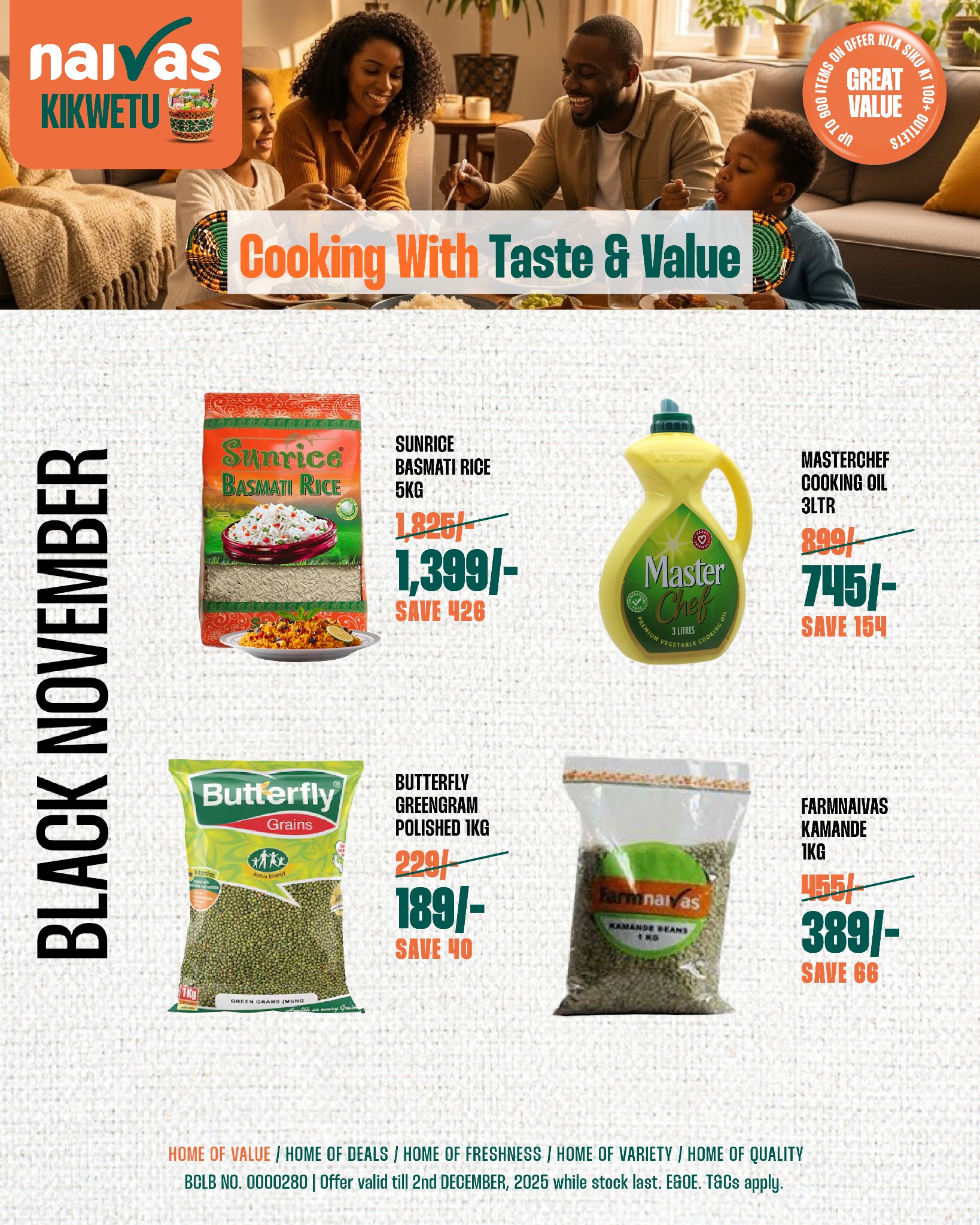 Naivas - Combo ya rice na kamande au green grams will always be famous😌 ...