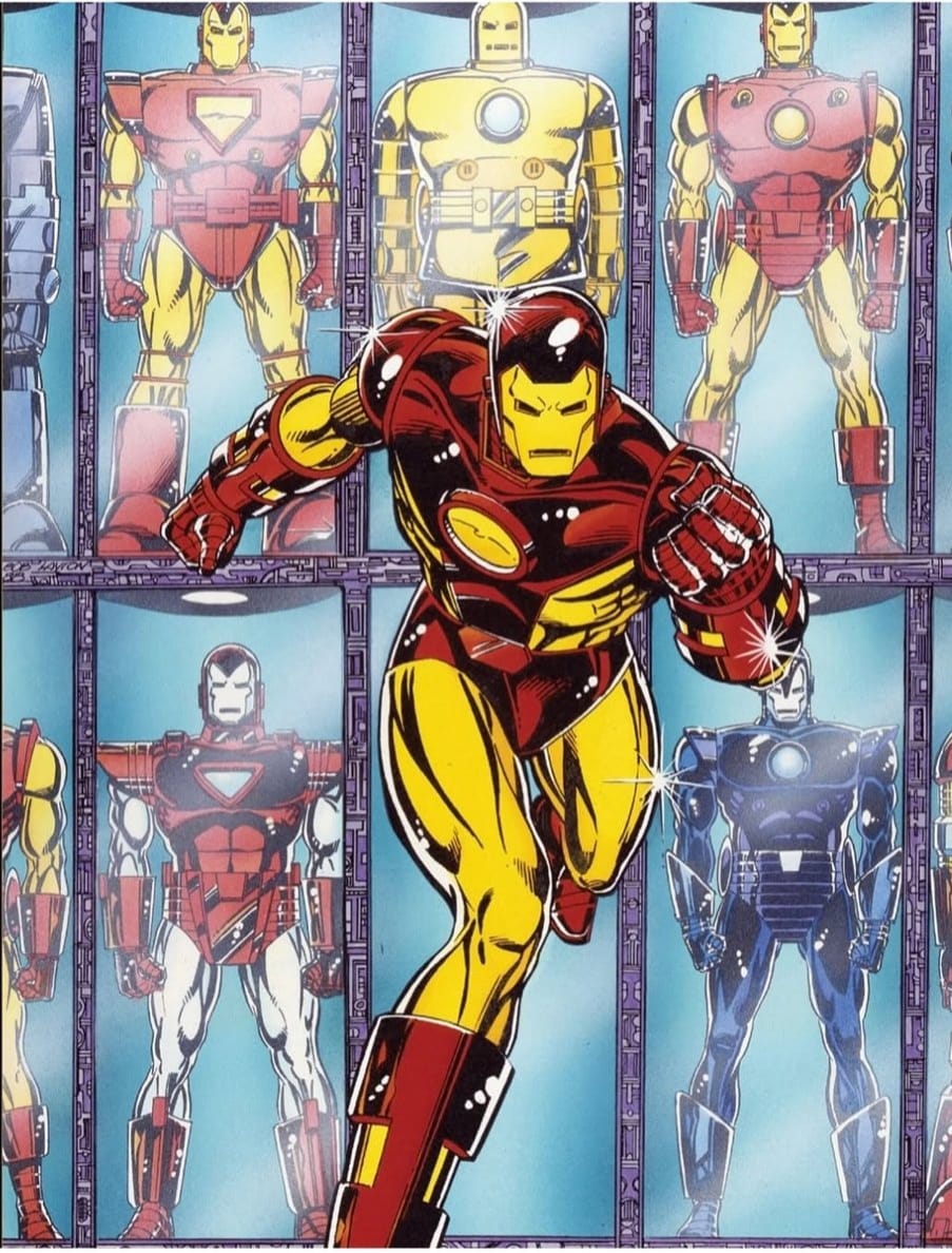 Iron Man (Silver Centurion Armor) by Bob Layton #comics