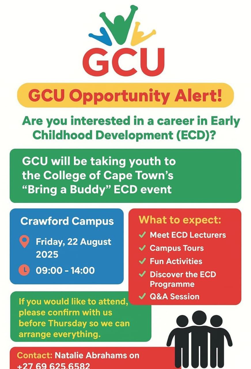 GCU - GCU started a Career Pathway Project called My dream, My ...