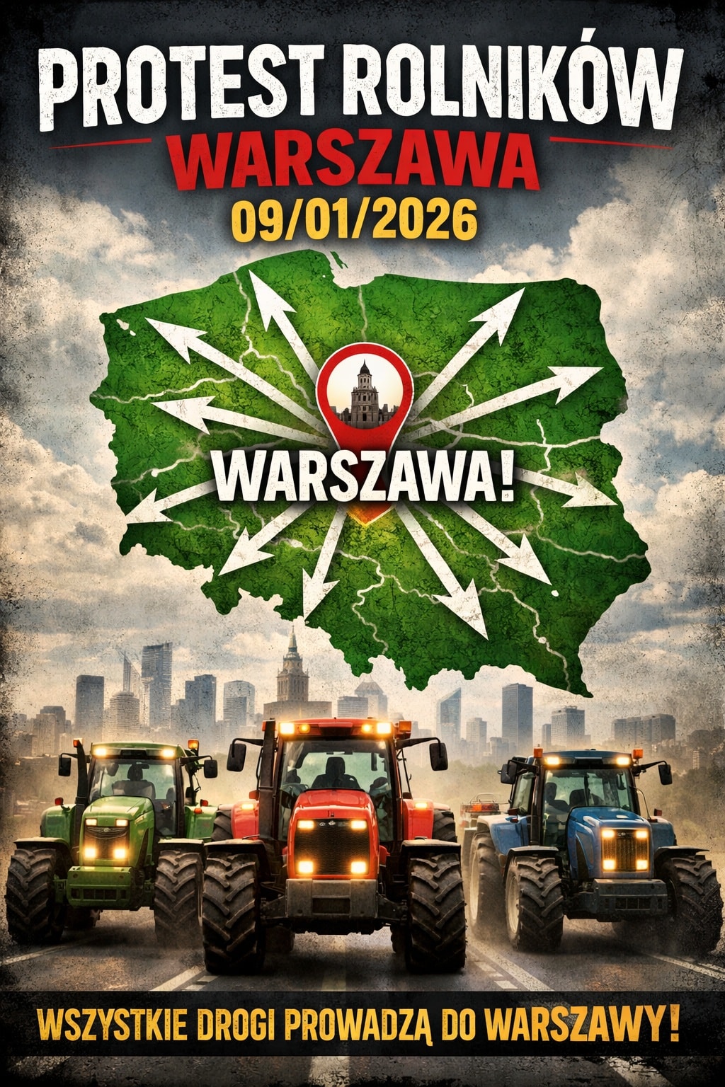 Prawo - 🚜 PROTEST ROLNIKÓW – WARSZAWA | 09.01.2026 🇵🇱 📢 STOP UMOWIE ...