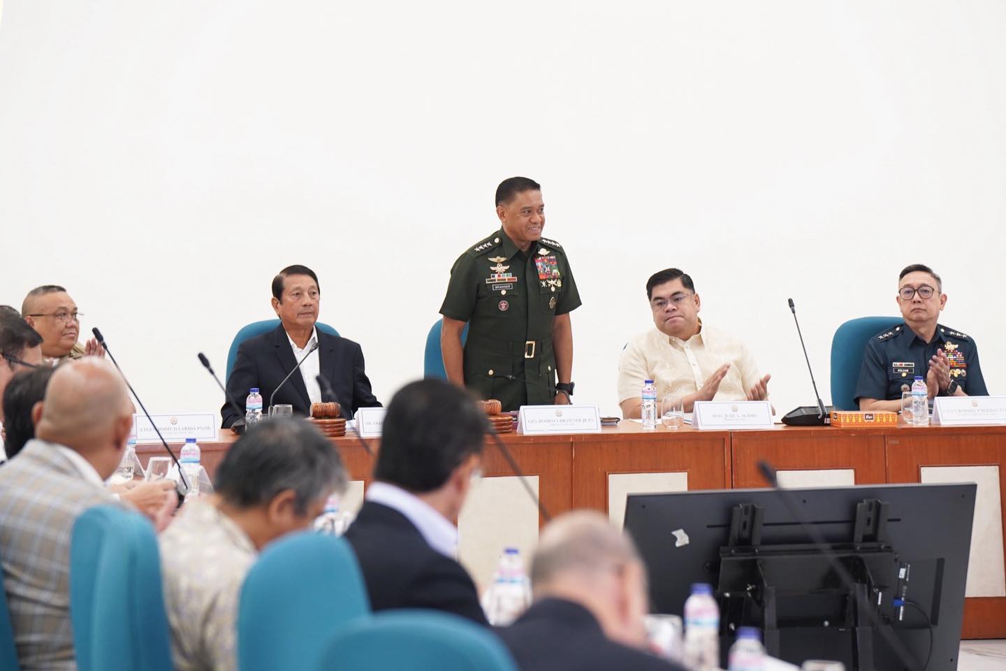 Armed - AFP Chief of Staff General Romeo S Brawner Jr. presides over ...