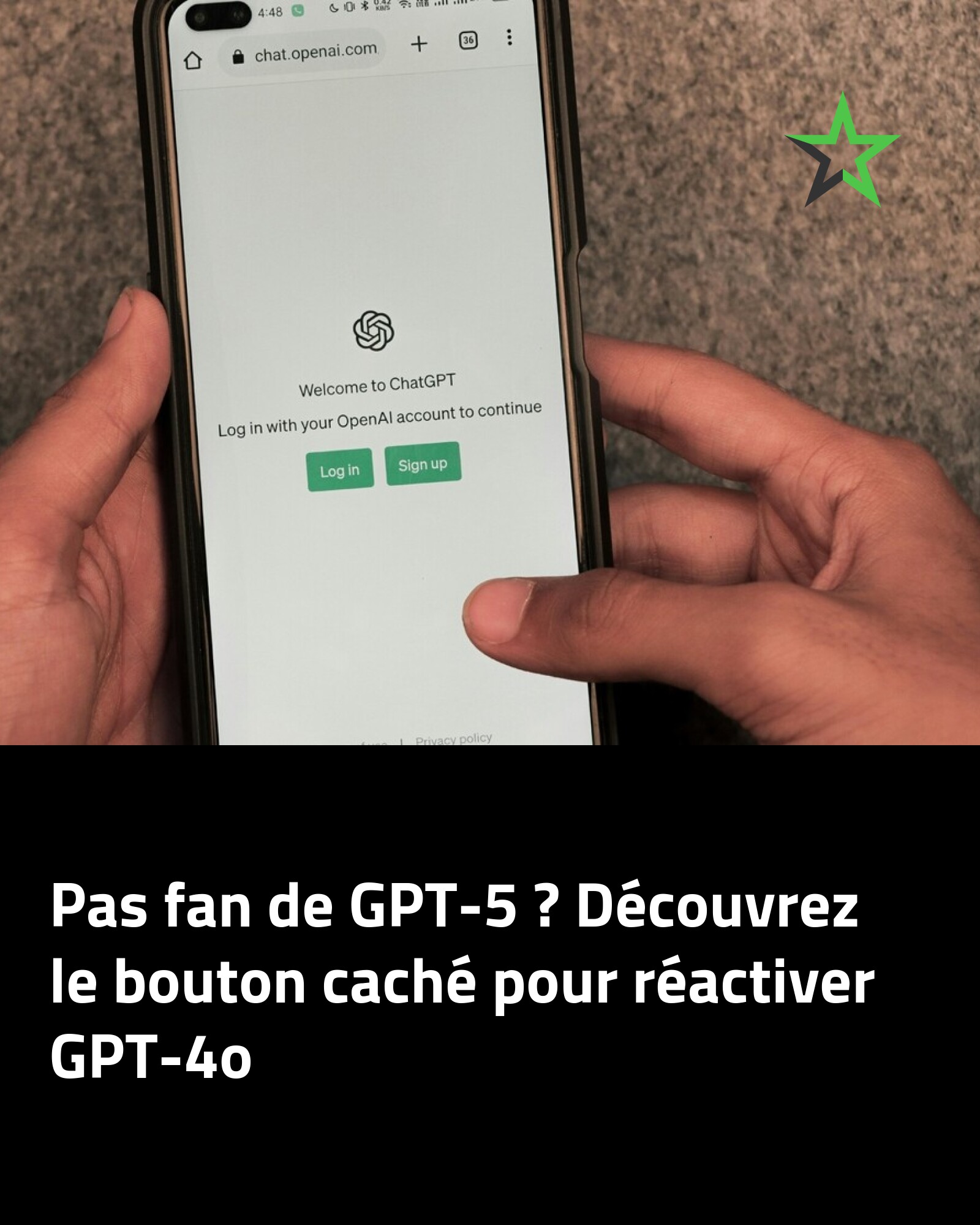 Les - Secret pour retrouver GPT-4o 😏 👉 https://l.lesnumeriques.com/fXw ...