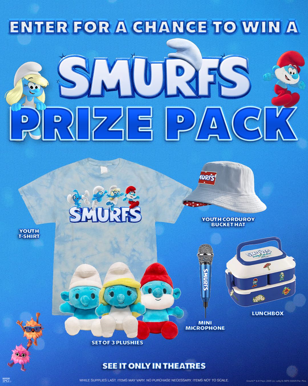 Smurfs Giveaway: Merch Package Celebrates Digital Release Comment