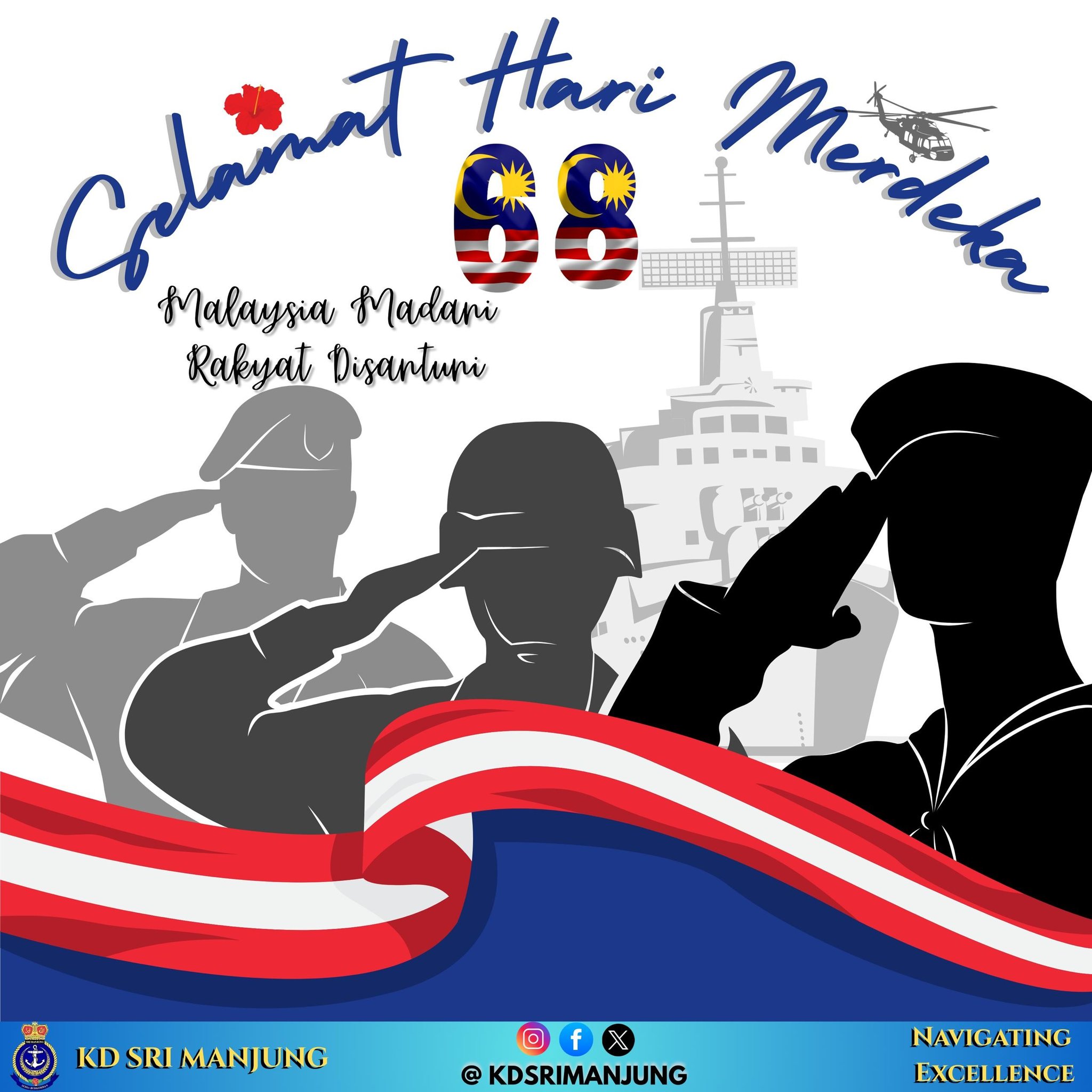 KD - 🇲🇾 Selamat Menyambut Hari Kebangsaan ke-68 🇲🇾 Di bawah panji tema ...