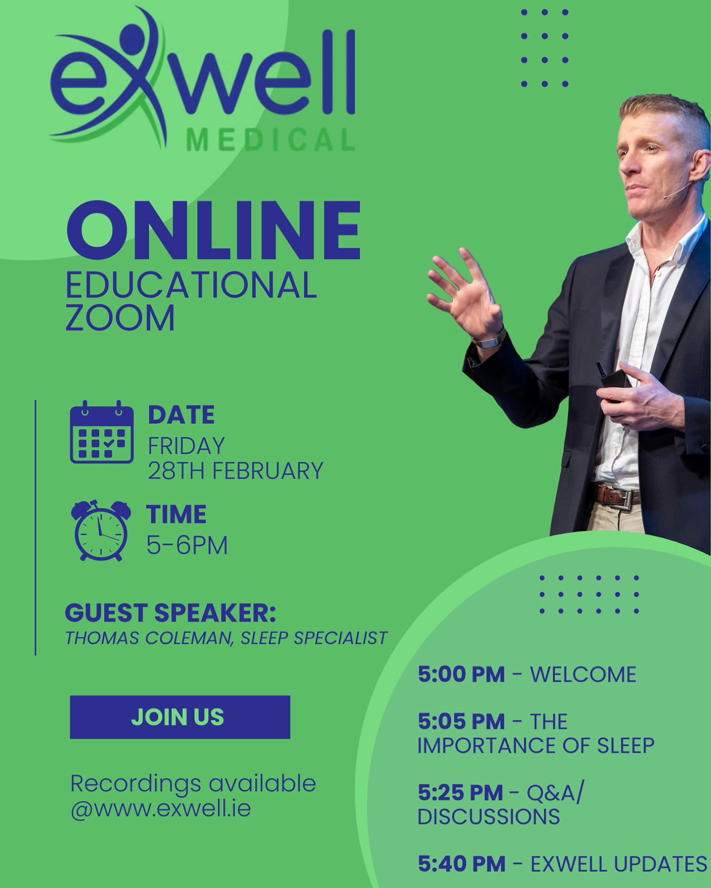 ExWell Medical - We are delighted to welcome Sleep... | Facebook