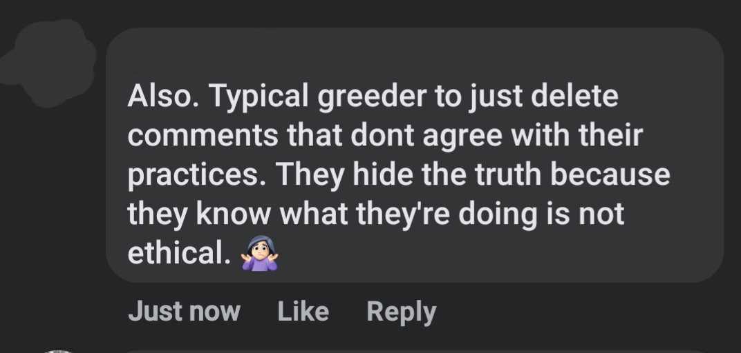 Buyer Beware: Anti Doodle greeder page
