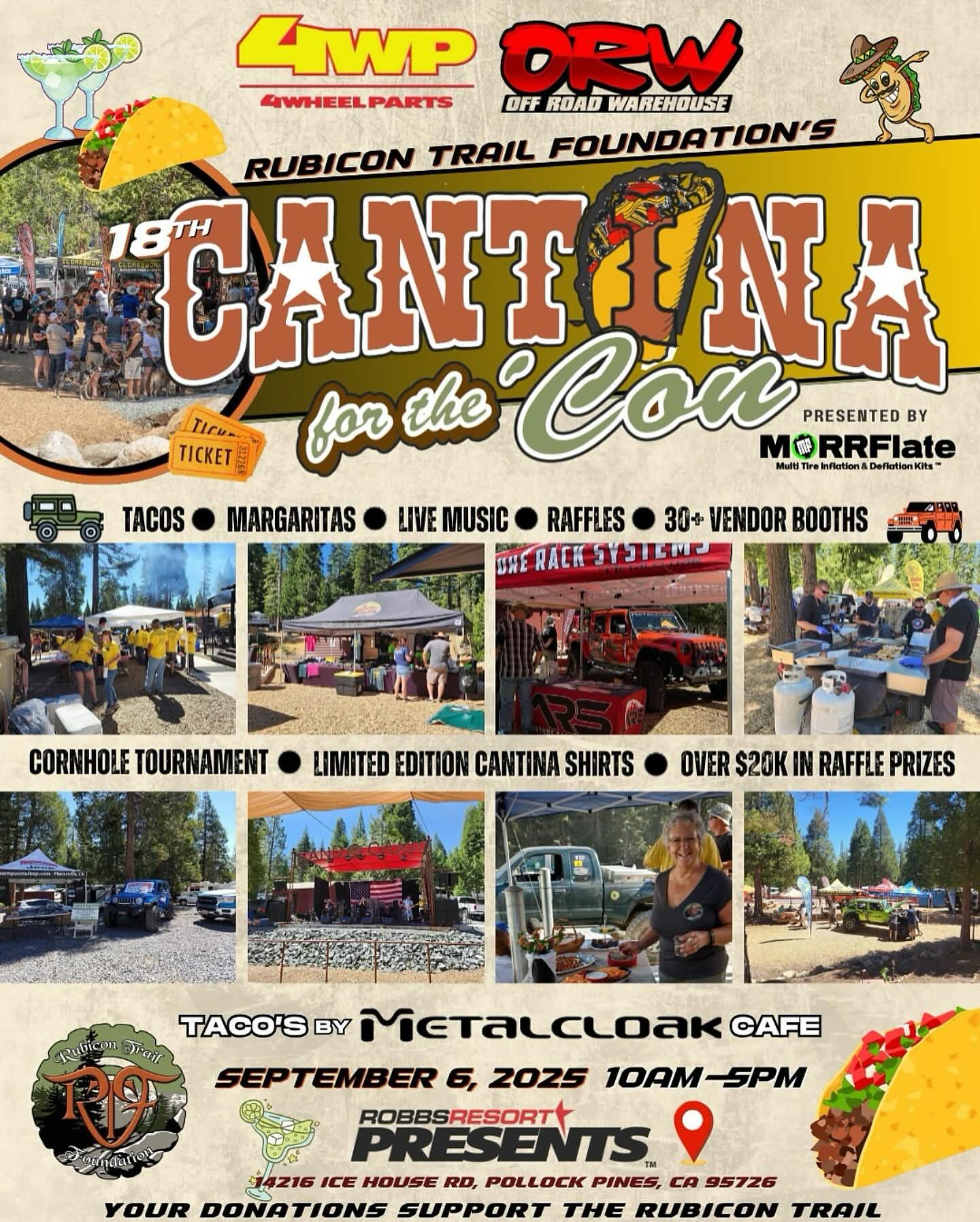 Rubicon - @4wheelpartsofficial & @offroadwarehouse Cantina for the ‘Con ...
