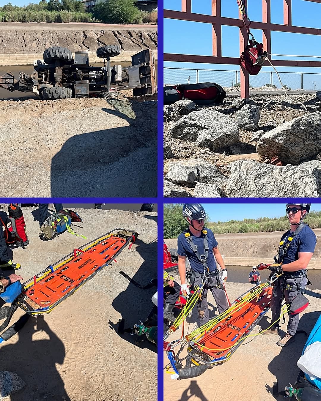 Z93 - 🚨 TRT 1 Low-Angle Rescue 🚒 This morning, YFD crews responded ...