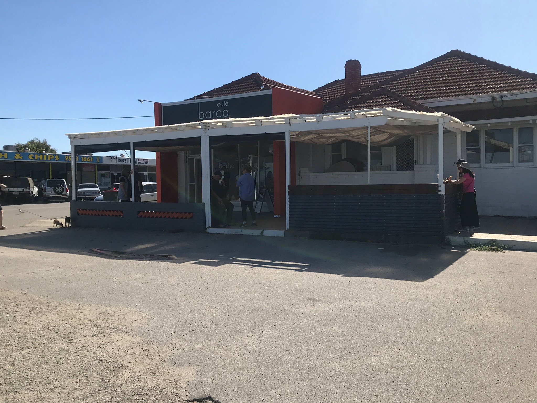 Cafe - This is our new signage, soon more changes will be forth coming ...