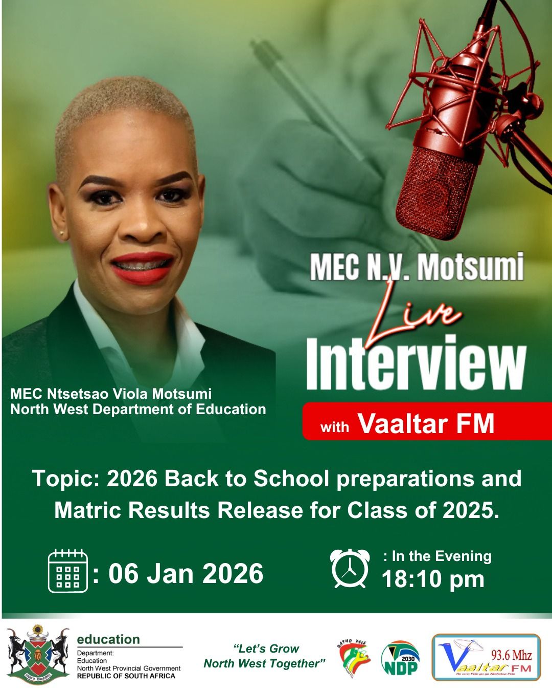 North West Department of Education | Mmabatho