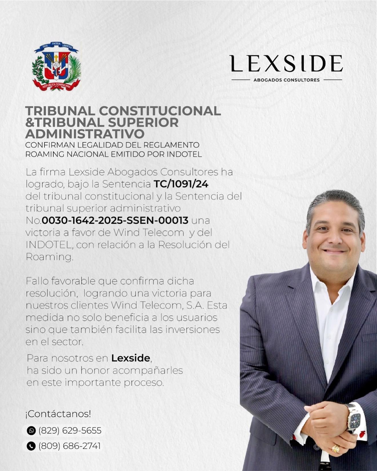 Lexside - Seguimos trabajando aportando a la jurisprudencia Dominicana ...