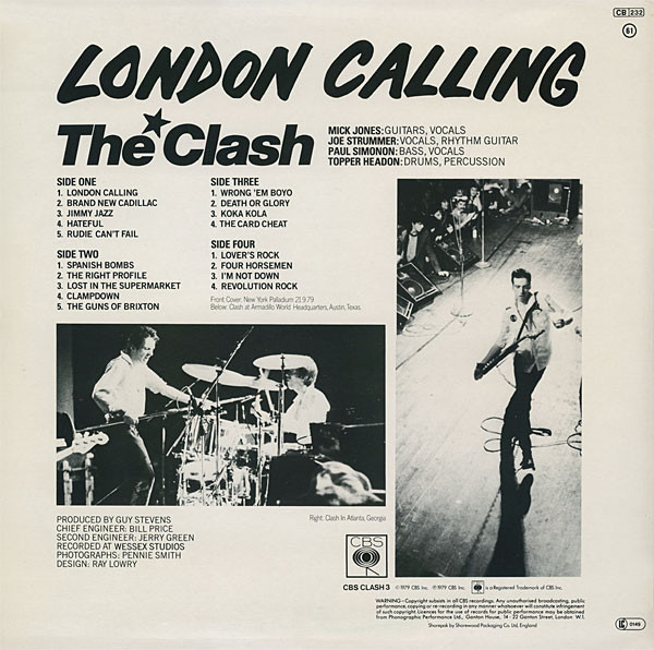 1979 London Calling is released.