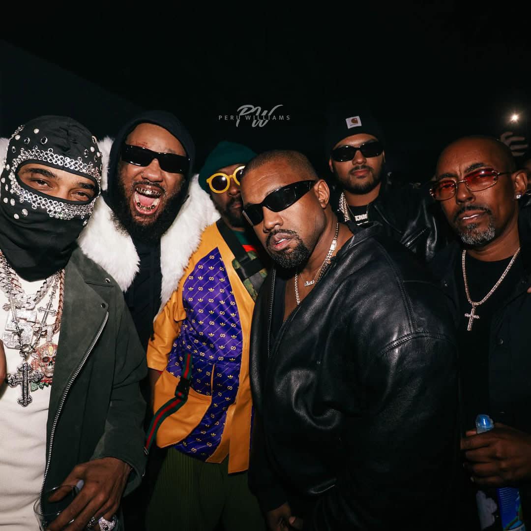 Jim Jones, The Game, Will-I-Am, Kanye West, Justin Laboy, & John