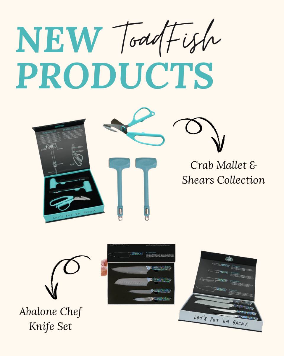 Maxwell's - 🦀 Two new Toadfish arrivals have landed at Maxwell’s! 🔪 ...