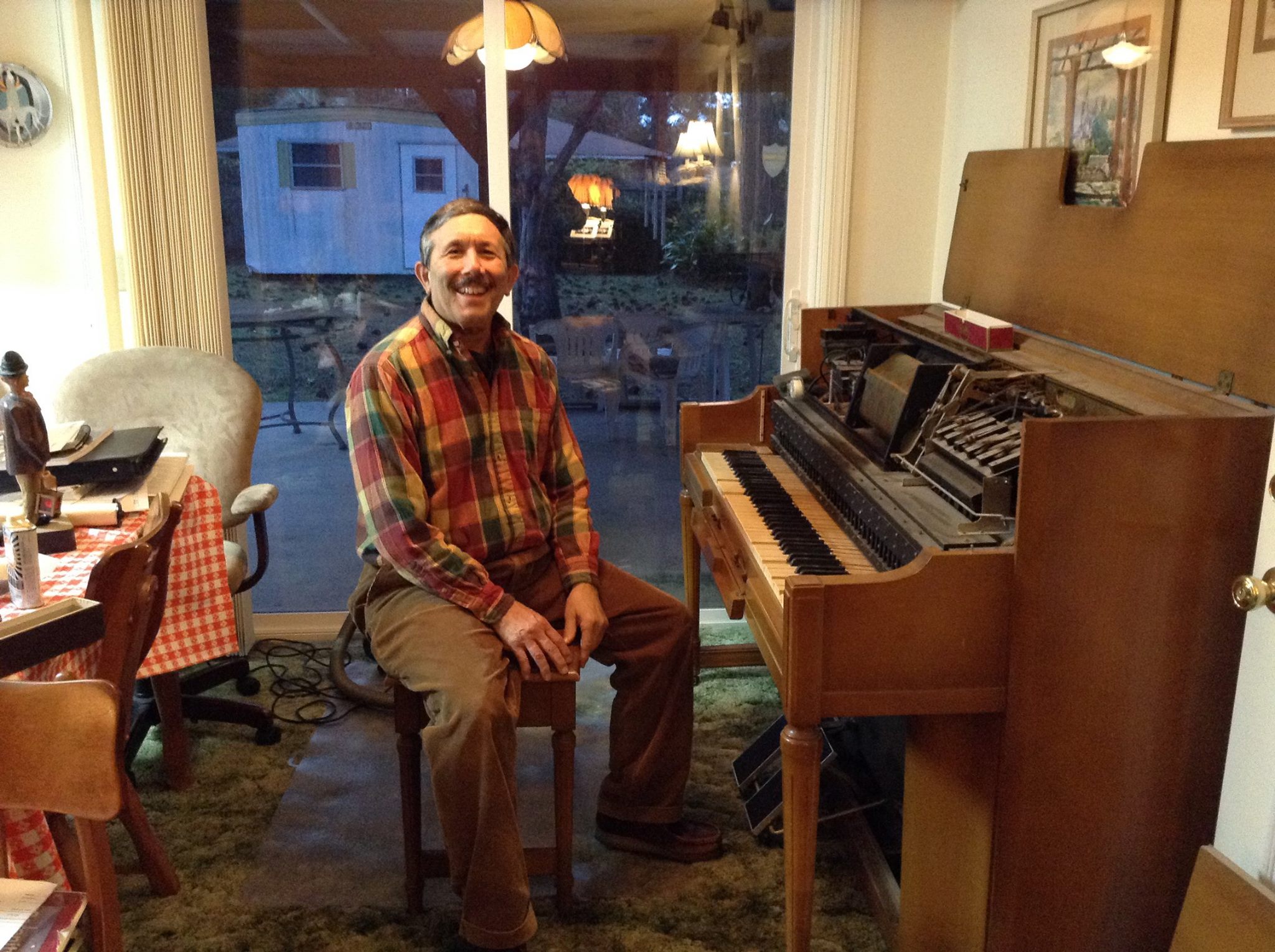 A favorite roll artist of mine, Frank Milne, plays “There Must Be a Way ...