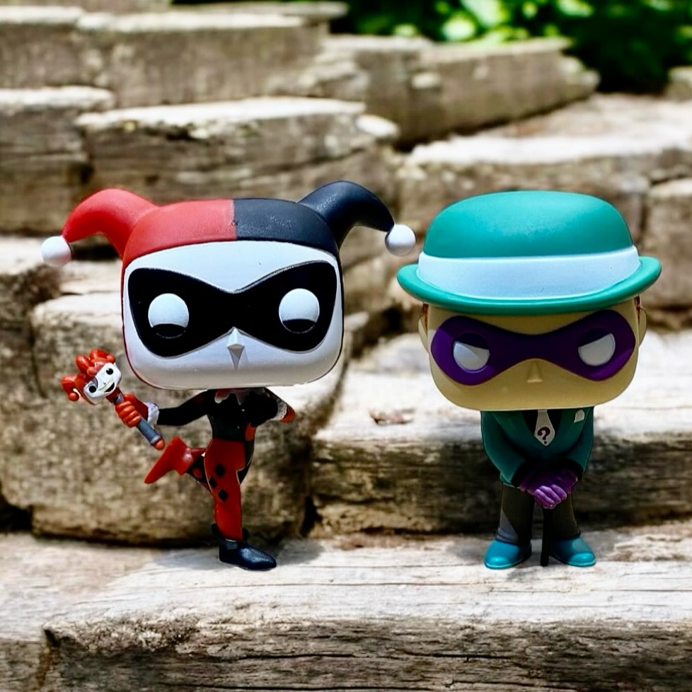 Funko - The new Riddler and Harley Funko POPs! From Batman the Animated ...