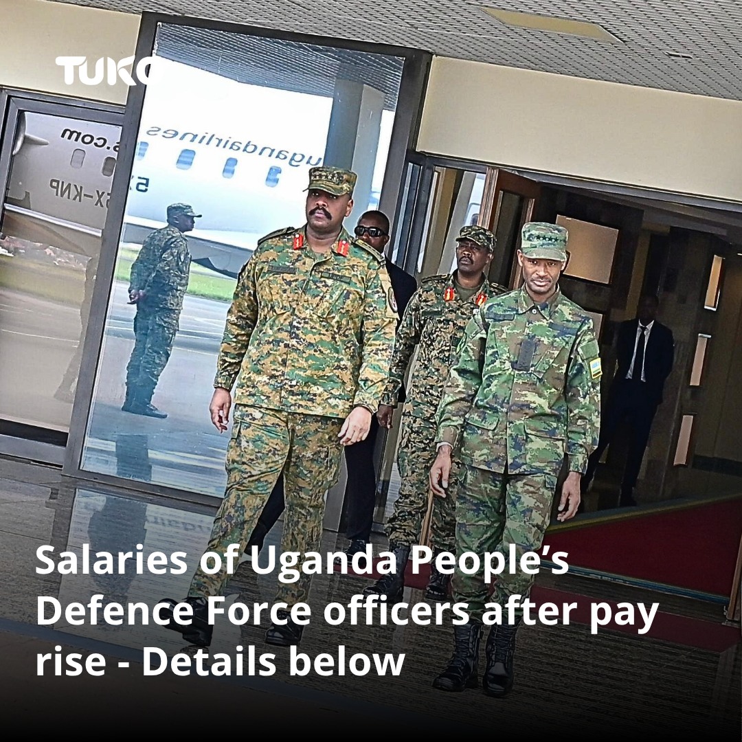 Tuko.co.ke - UPDF officers across ranks have received a... | Facebook