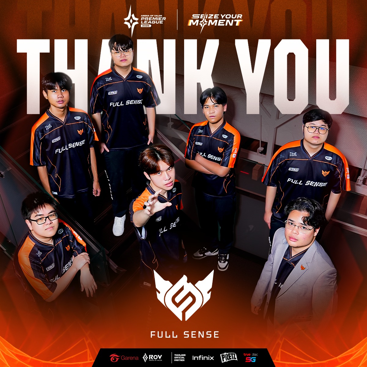 Garena - Thank you to ️‍🔥Full Sense for joining us at #APL2025 ขอขอบคุณ ...