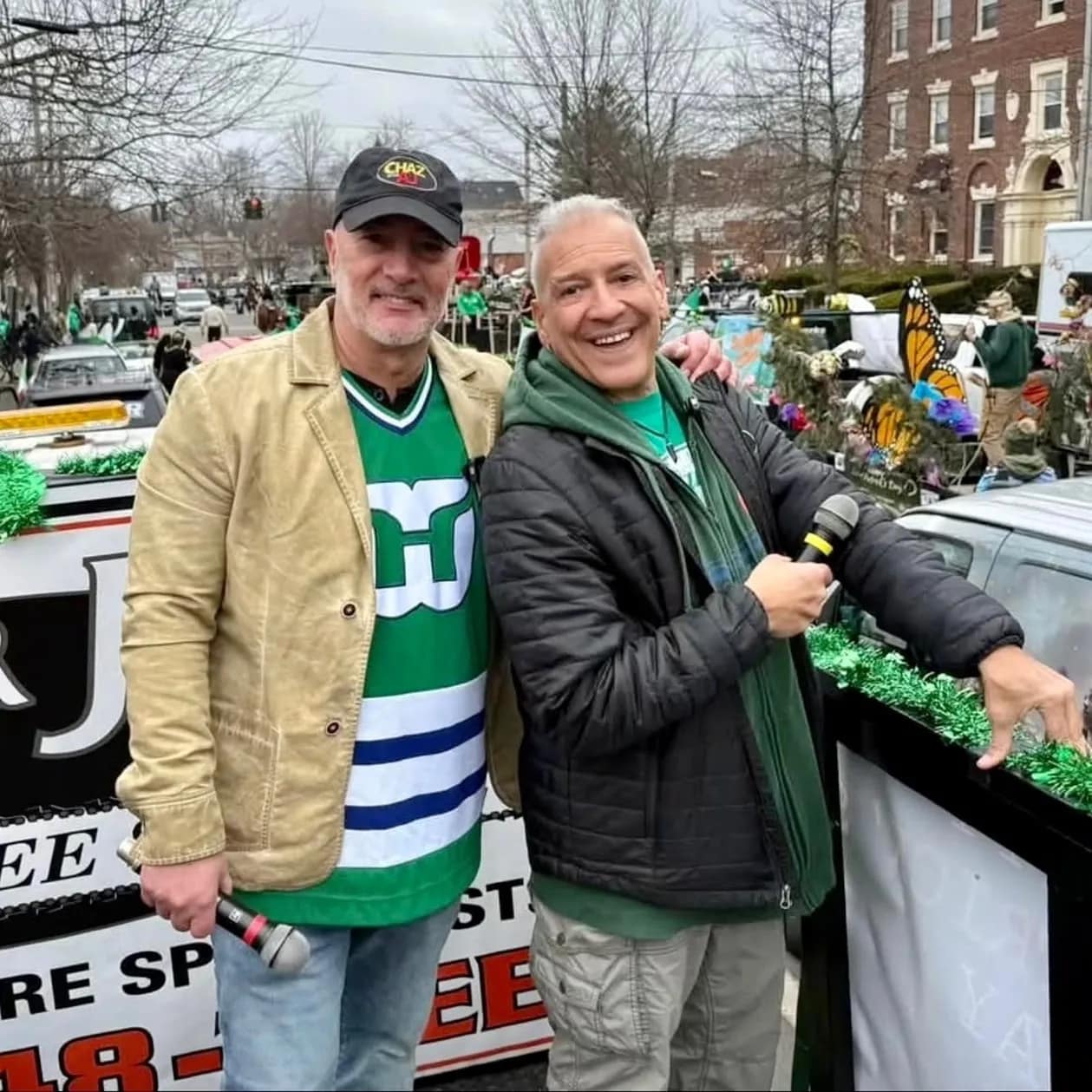 WPLR - Chaz and AJ spent the day in New Haven yesterday for the St ...