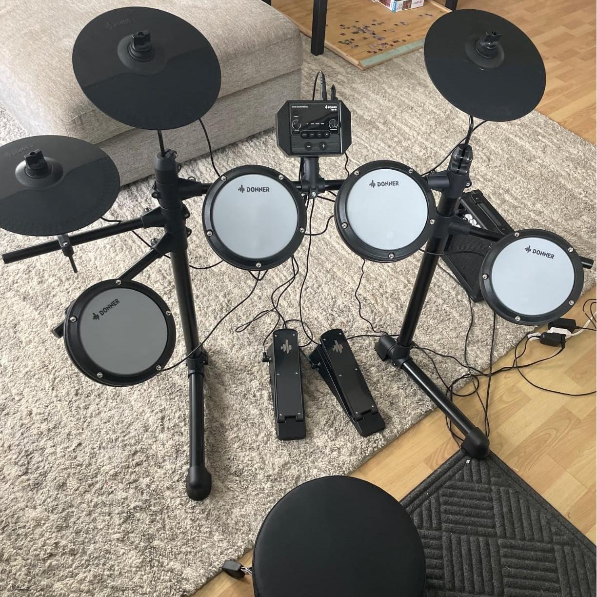 DonnerMusic_US - ? Donner DED-80 Electronic Drum Set – Loved by 