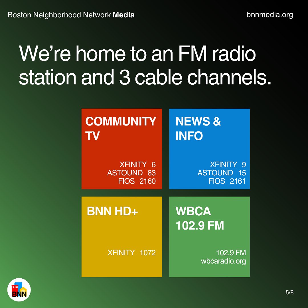 Boston Neighborhood Network Media | Boston MA