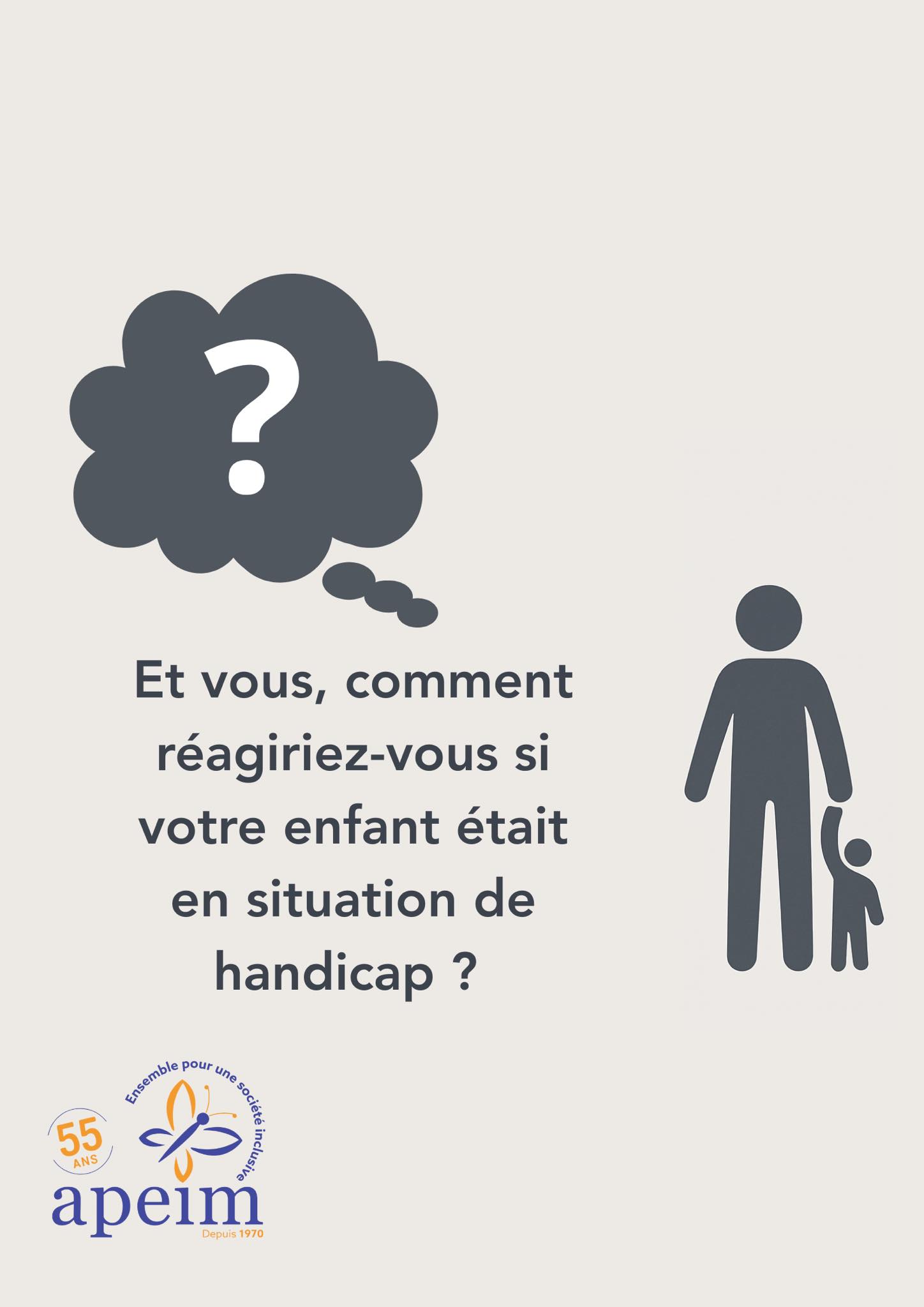 APEIM - 🧠 Et vous, comment réagiriez-vous si votre enfant était en ...