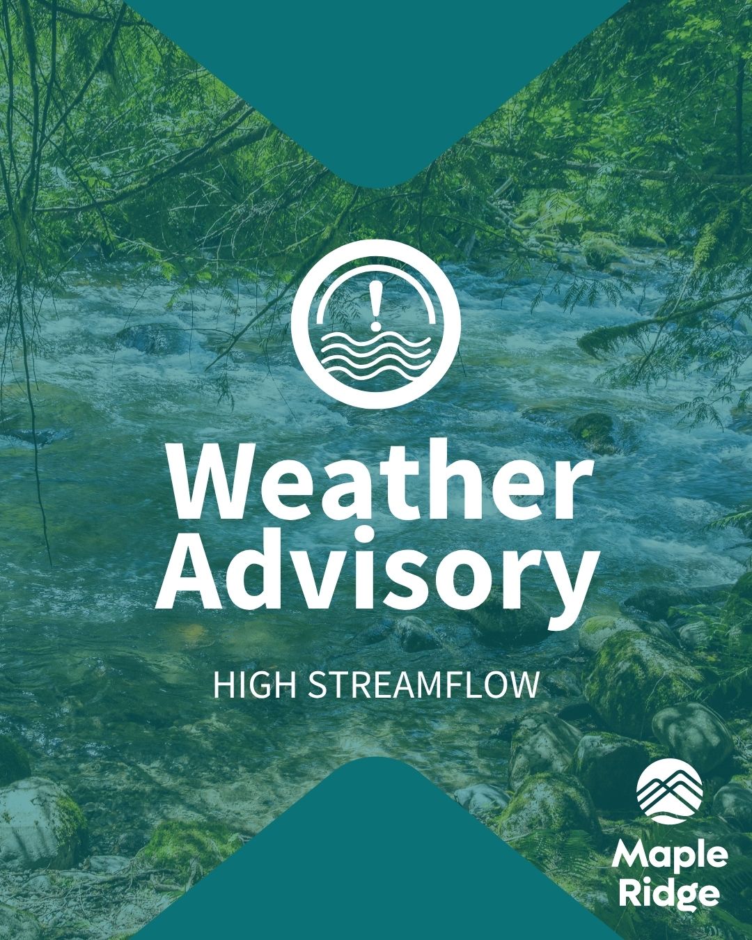 City - 🌧️Heads up, Maple Ridge —The BC River Forecast Centre has issued ...