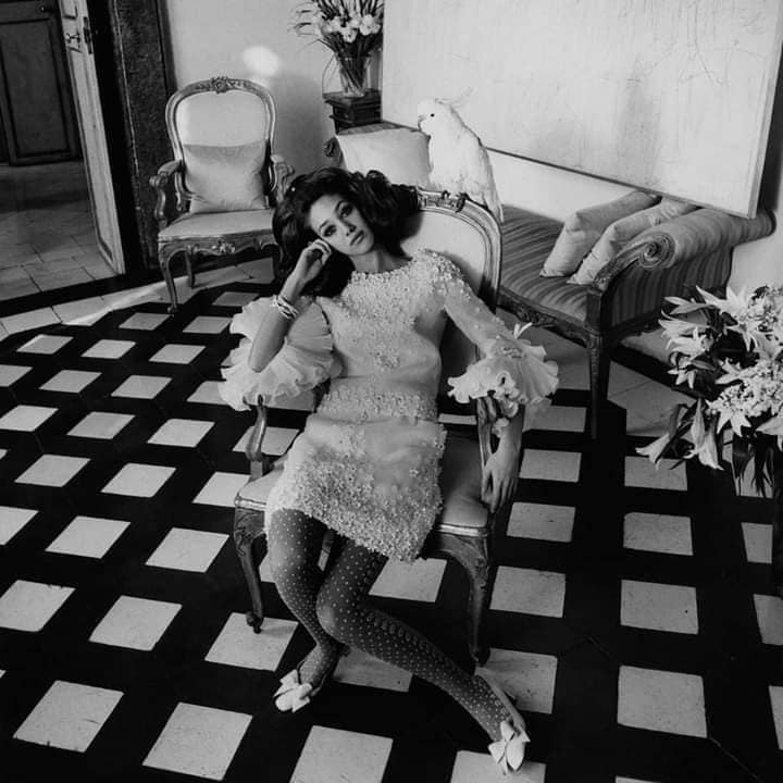 Marisa Berenson in Valentino