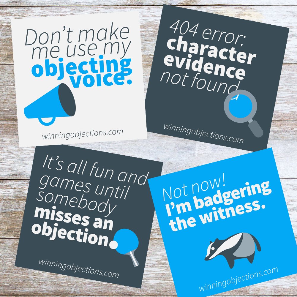 ⭐ Sticker contest! We want to get... - Winning Objections | Facebook