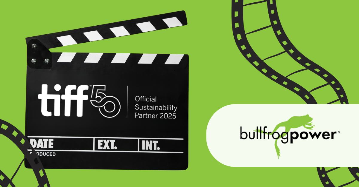 Bullfrog Power - Lights, camera… clean energy! 🎥🍿Bullfrog... | Facebook