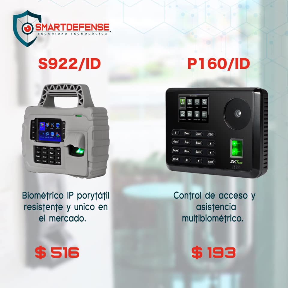 SmartDefense - Seguridad Tecnológica - Equipo biométricos de la más ...