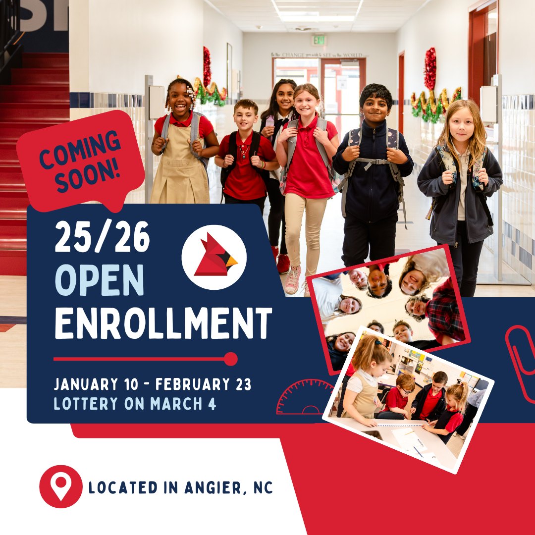 📢 Exciting News! Open... - Carolina Charter Academy
