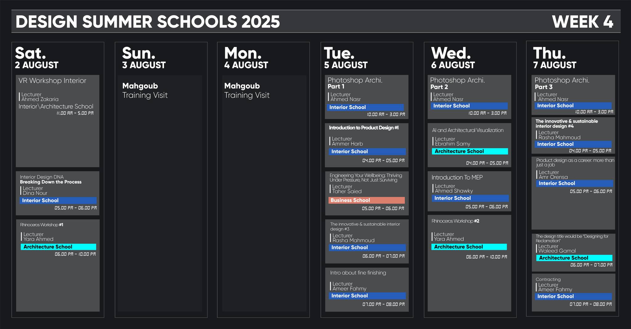 DSS-25 | Training Program | Facebook