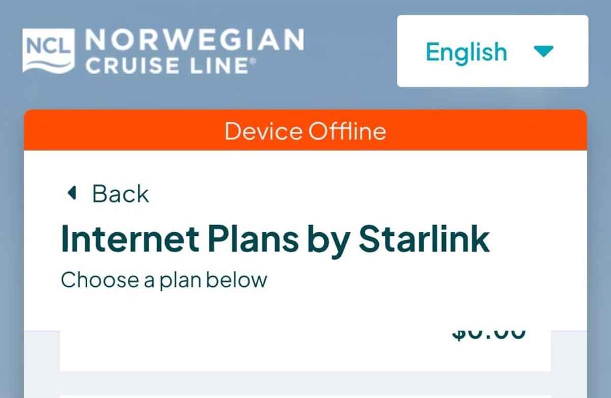 Crew - NCL Replaces Monthly Unlimited Crew Internet with Weekly Plan ...