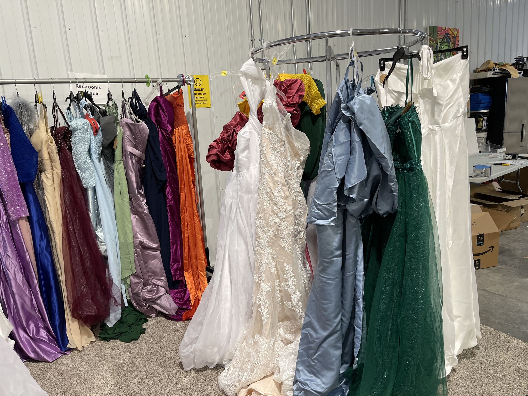 overstock formal dresses Liquidation Sale for Prom, Wedding, and in New Berlin, WI Purple