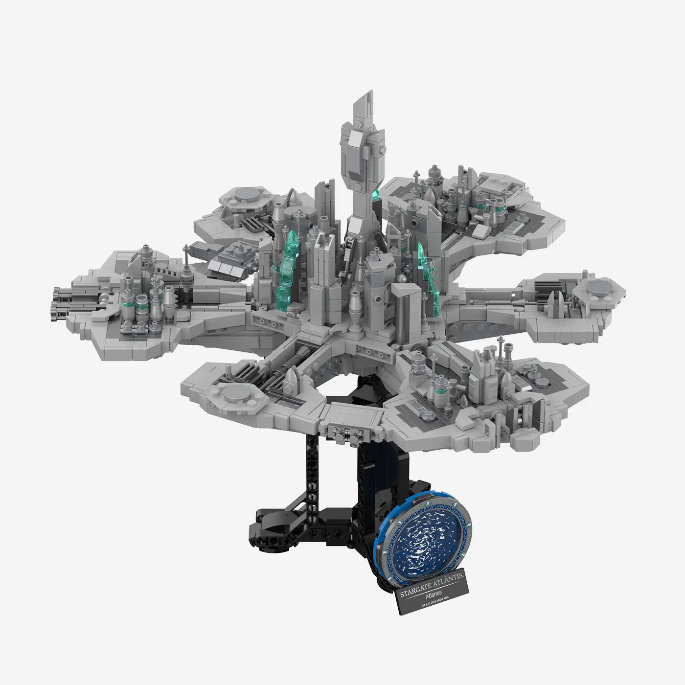 Bluebrixx just listed a new Stargate set. Its Atlantis on a